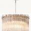 Modern luxury classic Cielo round golden industrial glass chandelier decoration living room bedroom hotel ceiling light