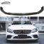 W205 C Class Lci Carbon Fiber CMST Style Front Lip Front Bumper Lip For Mercedes Benz C Class W205  C180 C200 C260 C30