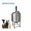 BERCHANCE Stainless Steel Mixing Tank Versatile Cosmetic Emulsifying Machine for Cream, Lotion.and Serum Production