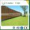 Environmental friendly no rotting WPC panel fence