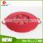 Latest food stand silicone stew pot cover spill stopper lid