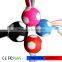 Unique LED Lighting Foodball Shape 4 in 1 USB Cable Colorful USB Data Charging Cable