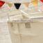 Folded Cotton Laundry Basket Toy Organizer Storage Clothes Basket for Toys