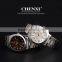 New Design Rectangular Roman Number Stainless Starp Wrist And Rose Gold Watch for Men 012CMR