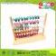 Best seller wooden toys in china, lovely ladybird toys for children,educational abacus for kids