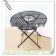 KZ8-06047 Classical wrought iron metal modern coffee table