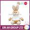 Custom Baby Animal Toy And Doll Wholesale Dressed Plush Rabbit