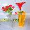China tall flower acrylic vases