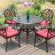 All Weather Bronze Black White Elizabeth European Style Heavy Duty Cast Aluminum Outdoor Garden Furniture                        
                                                Quality Choice