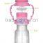 240ML Baby Feeding Supplier Silicone Baby Bottle With Straw