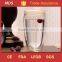 Egg shaped 450ml high borosilicate double wall glass cup