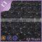2014 New design 100% polyester fabric rose chiffon lace fabric