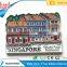 Customer design 3D polyresin fridge magnet for advertising