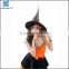 black and orange women dress witch Costumes