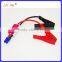 China manufacturer auto emergency power charger with alligator clip