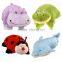 USA ASTM-F963 verified cutie stuffed animal pet pillow bedtime Animal plush pet cushion