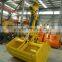 hydraulic clamshell bucket for excavator