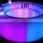 modern outdoor wedding and party colorful led lighting furniture PE plastic commercial use portable bar counter