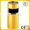 stainless steel staircase KTV hotel lobby waste dustbin trash bin