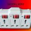 3 way adapter plug multi outlet Single-Tap wall tap electrical socket                        
                                                Quality Choice