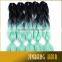 New Premium Hot Selling Best Quality 100g 24inch High Temperature Synthetic Ombre Jumbo Braid