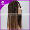 ( Color #1b/30 ) STOCK 18inch 100grams Synthetic senegalese ombre mambo afro twists jumbo braiding hair extensions