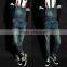 2015 100% cotton brand men black jeans pants