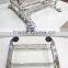 No drilling Bathroom Double Deck coat rack/towel rack/clothing rack/bathroom rack towel rack