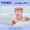 2016 popular lower price fast open transparent plastic faucets pvc tap