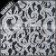 nylon cotton knitted stocklot fabrics grey lace fabric rigid raschel lace fabric