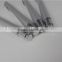 OEM Design Shiny Metal Roller Pen With Hole On The Barrel,Sliver Metal Ballpoint Pen Wholesale