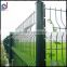 panrui2016 V-fold welded wire mesh fence, 3d curvedfence, PVC coated garden fence