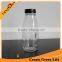 New Square Glass Bottles With Tamper Evident Cap