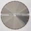 Laser welded turbo segment Saw Blade cutting for granite,hard stone