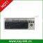 Rugged medical grade housed keyboard with optical trackball