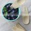 2014 fancy novelty tableware,bamboo spoon & fork,sporks                        
                                                Quality Choice