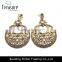 Fashion jewelry hot selling wholesale Latest design diamond earrings, vintage earrings, alloy big earrings