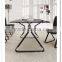 L858 Hot Selling Home Leisure Black Tempered Glass Classic Coffee Table