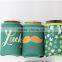 Bikini foam/neoprene beer can cooler