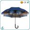 25 inch windproof fabric change inside heat transfer printing umbrella