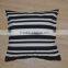 stripe printing Cotton Cushion with PP Filling