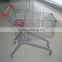 Wholesale supermarket metal shopping trolley with seat