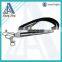 Double line clear rhinestone cute yoyo badge reel lanyard for keys
