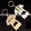 Multi-function bottle opener key chain