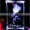 2015 promotional K9 crystal gift 3d laser engraving