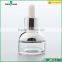 25ml transparent Essential Oil Glass Bottles with withe dropper