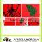 21''x8k watermelon three folding umbrella
