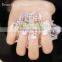 Epoxy Flower white Nail Art Lace Sticker