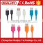 Accept sample order 0.93 3M 300CM rapid data charging usb Braided cable for Android samsung smartphone