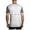 Mens blank fitted t shirts round bottom t shirt bulk wholesale t-shirts